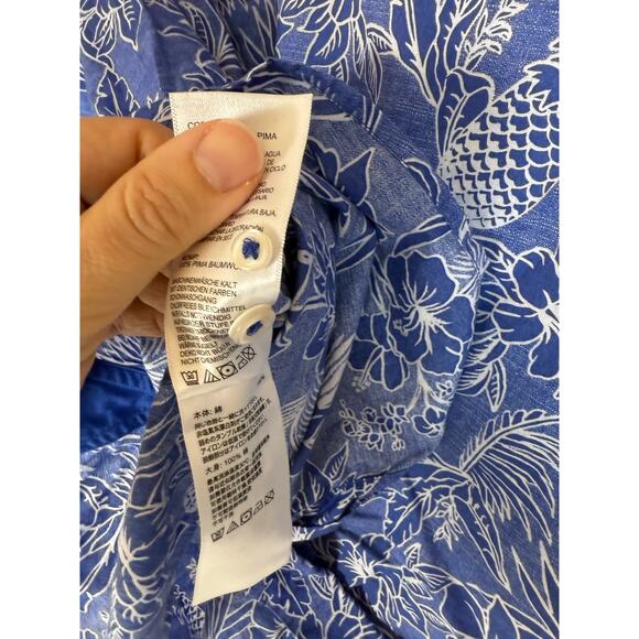 Cubs MLB x Tommy Bahama Lot of 2 Blue Tropical Baseball Button Down Shirts XXL - Picture 13 of 16